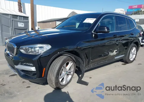 2020 BMW X3 Sdrive30I из США, поврежденный, VIN 5UXTY3C03L9B41519